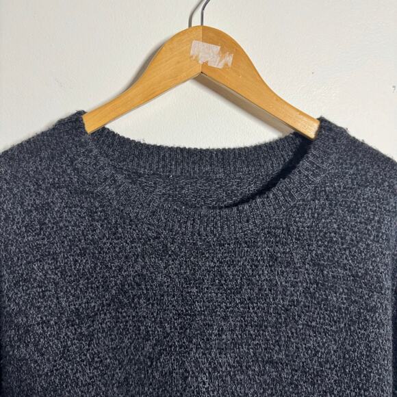Alashan Sweater Women L/XL Gray Oversized Superwash Merino Wool Cashmere Minimal - Picture 4 of 7
